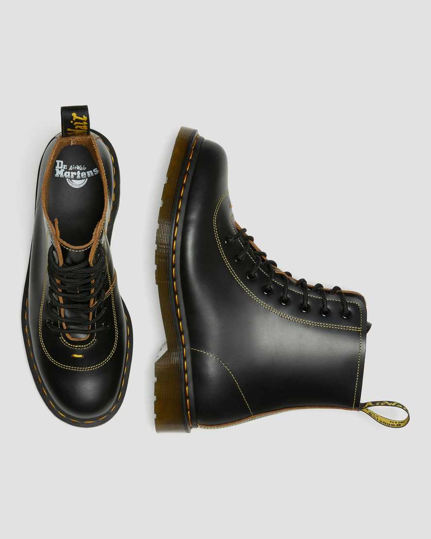 Černé dámské kotníkové boty dr. martens pharamond vintage smooth