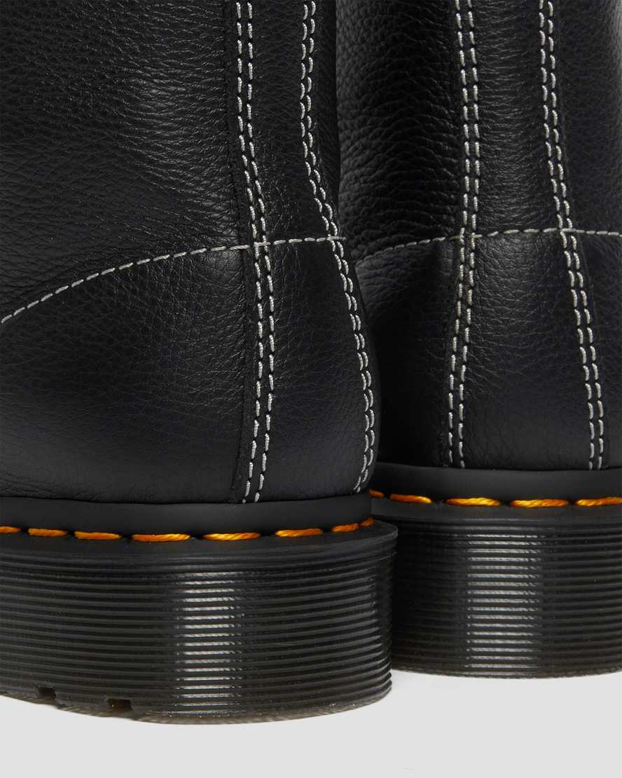 Černé dámské kotníkové boty dr. martens 101 hardware virginia