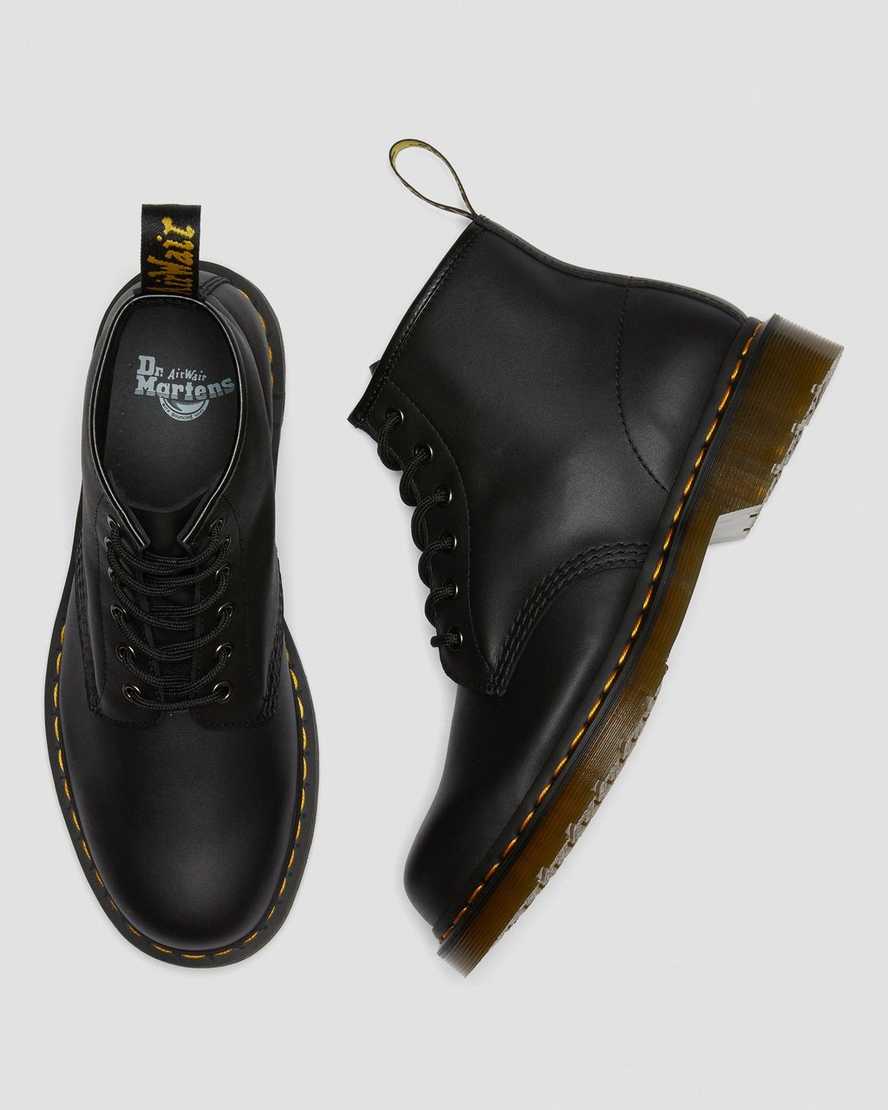 Černé dámské kotníkové boty dr. martens 101