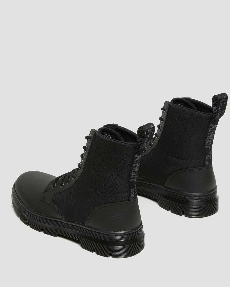 Černé dámské ležérní boty dr. martens combs ii poly