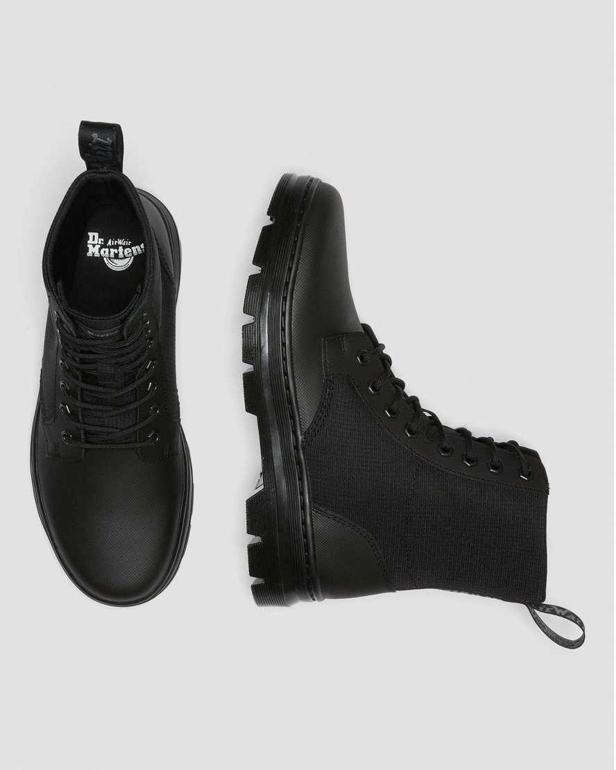 Černé dámské ležérní boty dr. martens combs ii poly