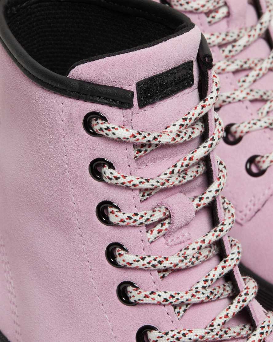 růžové dámské ležérní boty dr. martens sheridan