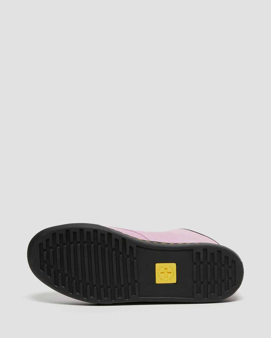 růžové dámské ležérní boty dr. martens sheridan