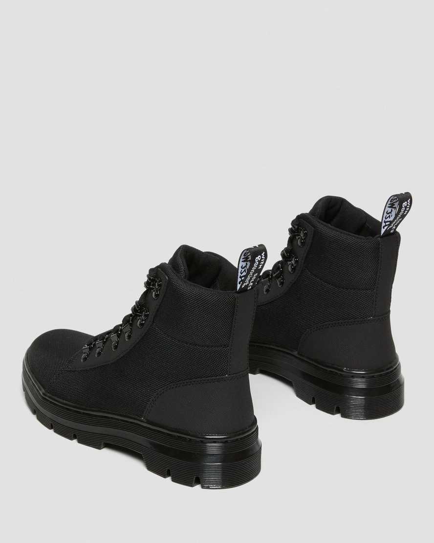 Černé dámské ležérní boty dr. martens combs poly
