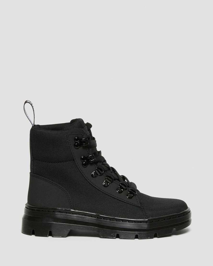 Černé dámské ležérní boty dr. martens combs poly