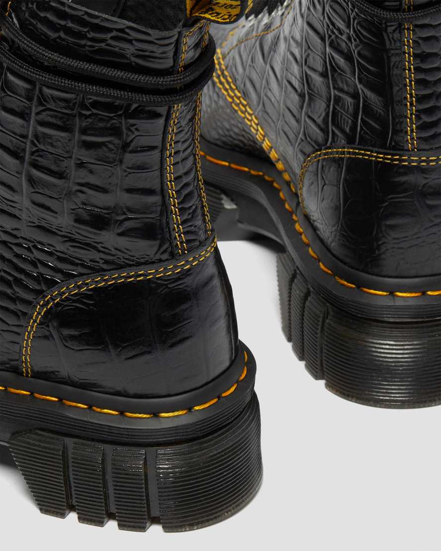 dámské volnočasové boty dr. martens audrick heaven by mj croc v černé barvě