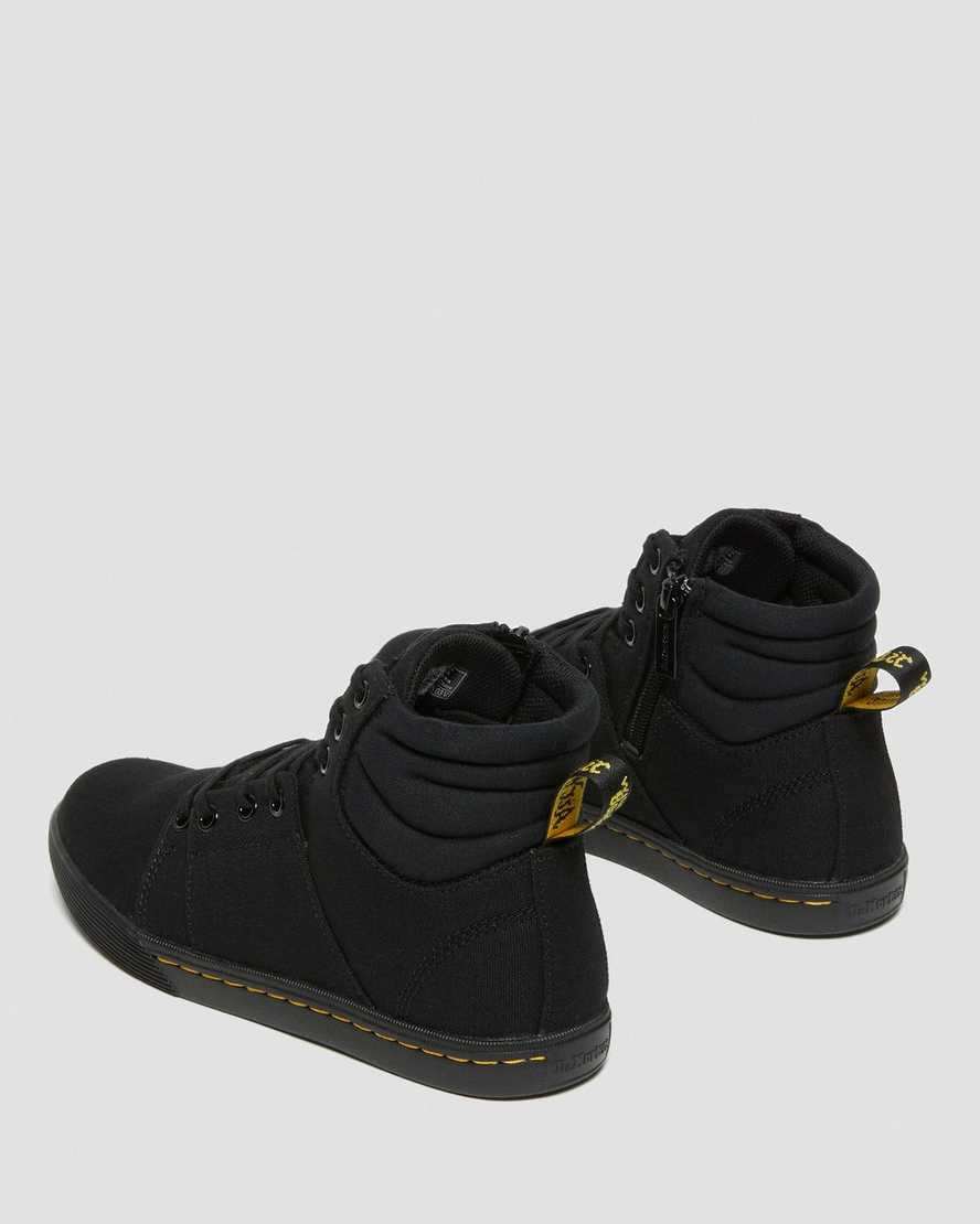 Černé dámské ležérní boty dr. martens rozarya