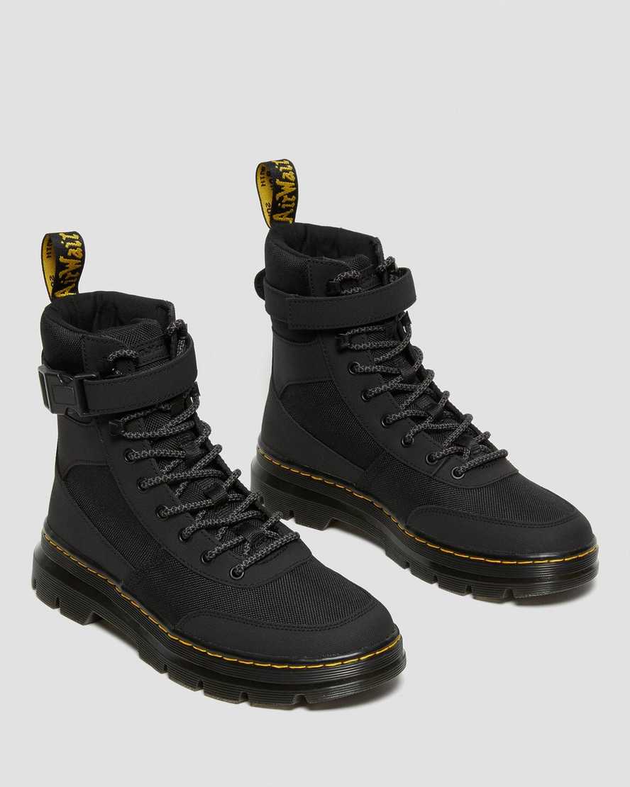 dámské volnočasové boty dr. martens combs tech extra tough poly v černé barvě