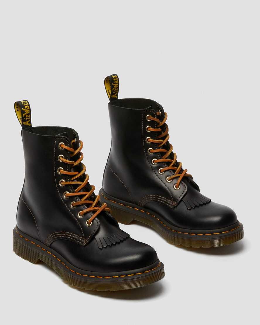 Černé dámské ležérní boty dr. martens 1460 pascal abruzzo