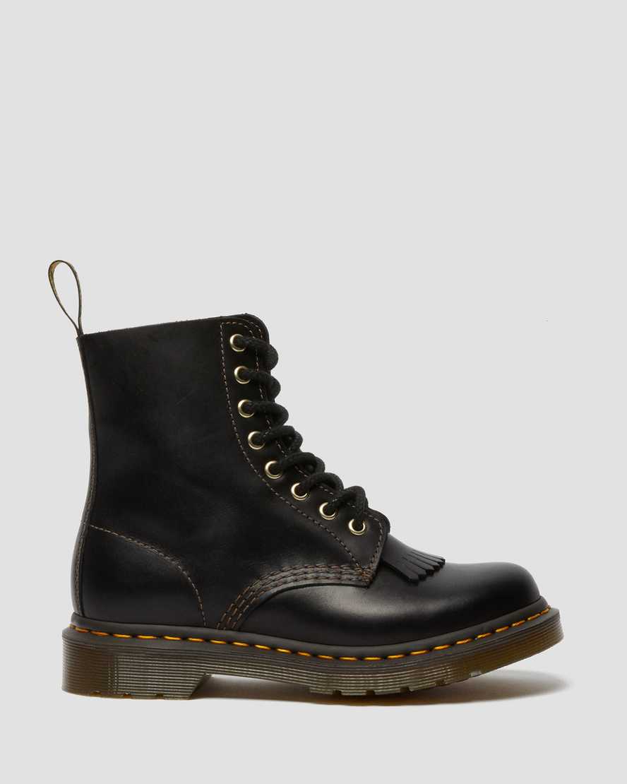 Černé dámské ležérní boty dr. martens 1460 pascal abruzzo