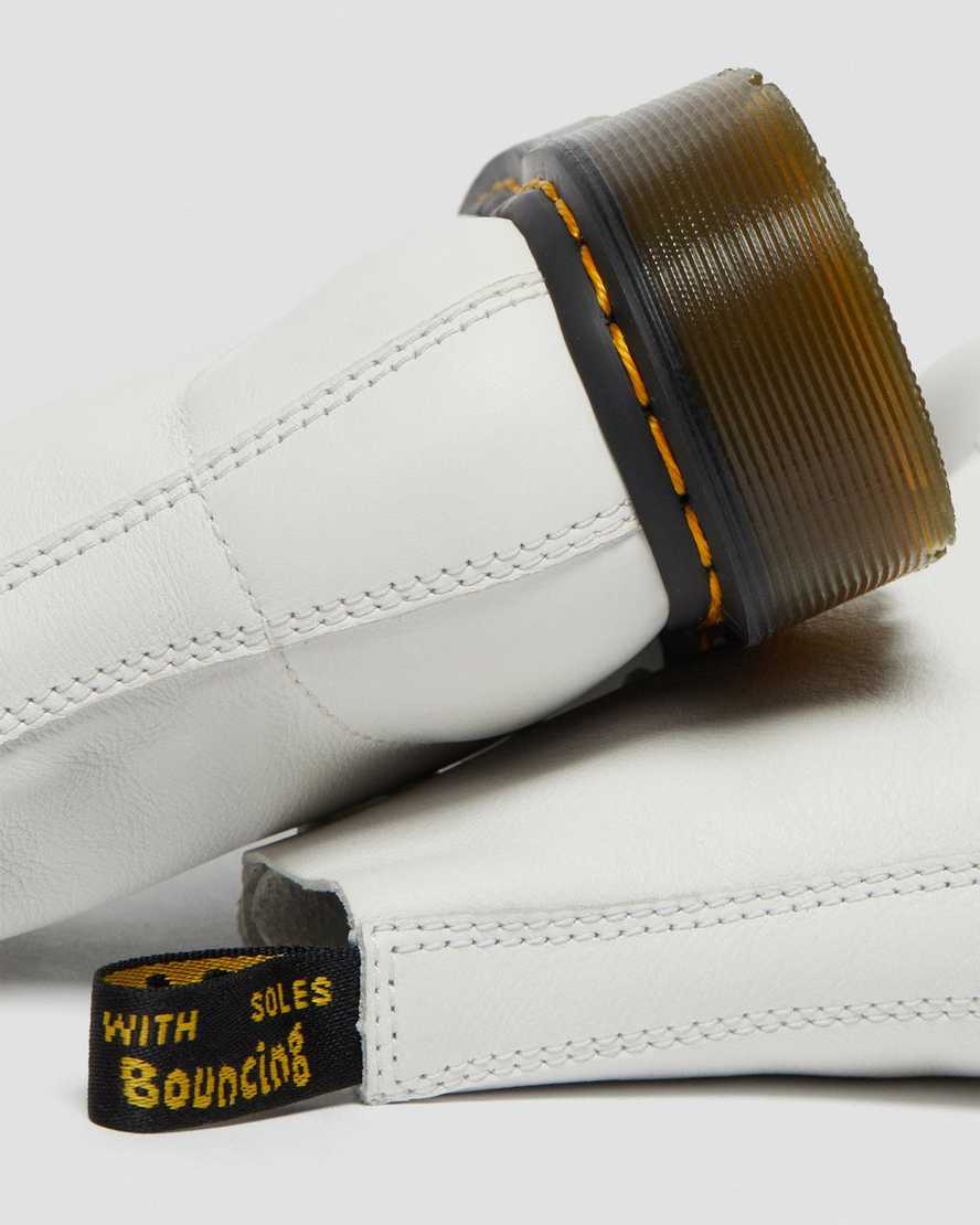 dámské boty dr. martens 1460 pascal virginia v bílém provedení
