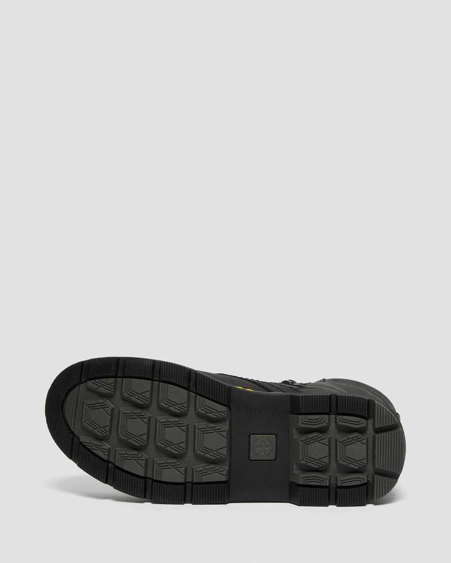 Černé dámské ležérní boty dr. martens iowa waterproof poly