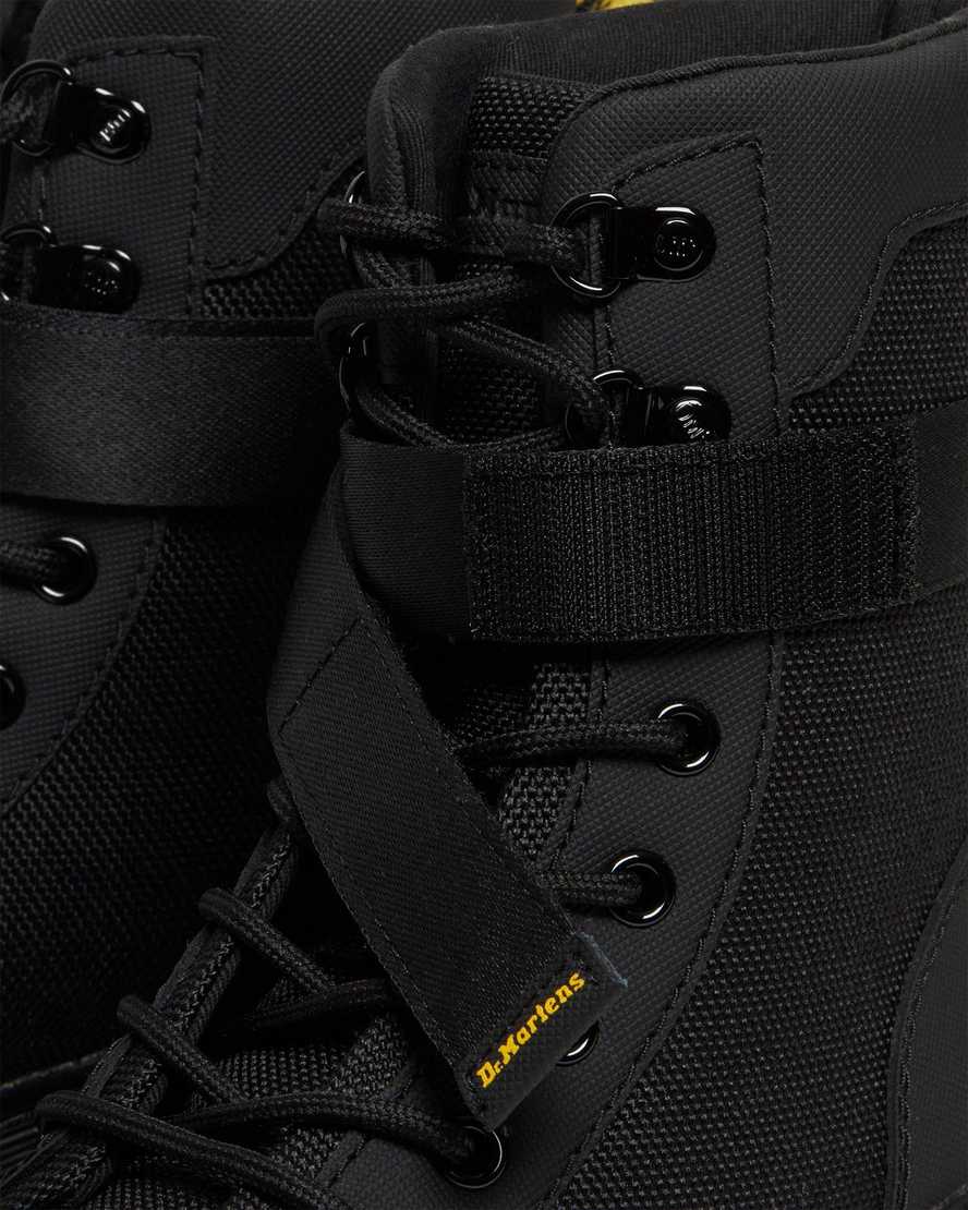Černé dámské volnočasové boty dr. martens combs tech extra tough