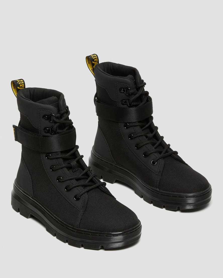 Černé dámské volnočasové boty dr. martens combs tech extra tough