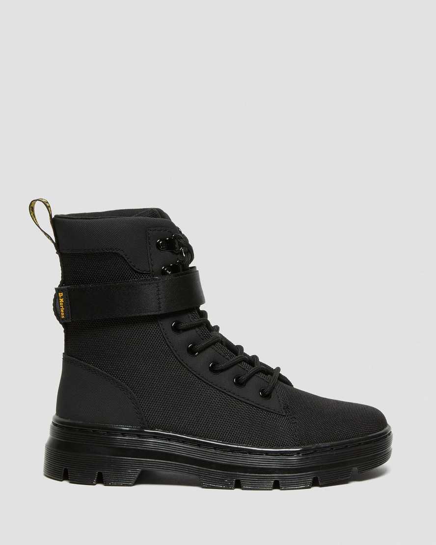Černé dámské volnočasové boty dr. martens combs tech extra tough