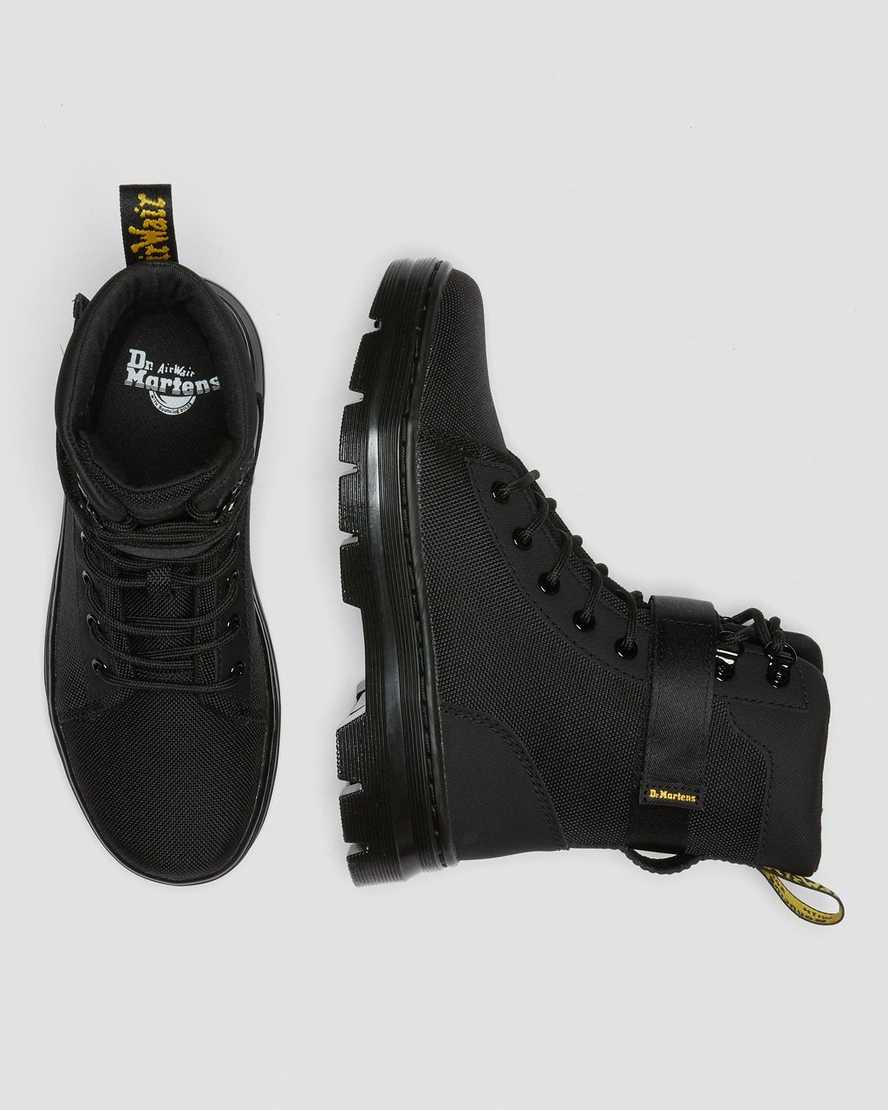 Černé dámské volnočasové boty dr. martens combs tech extra tough