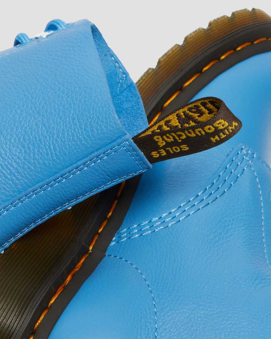 dámské ležérní boty dr. martens 1460 pascal virginia v modré barvě