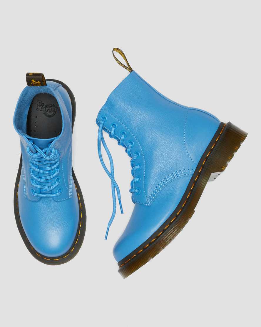dámské ležérní boty dr. martens 1460 pascal virginia v modré barvě