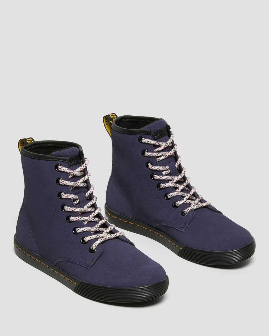 modré dámské ležérní boty dr. martens sheridan