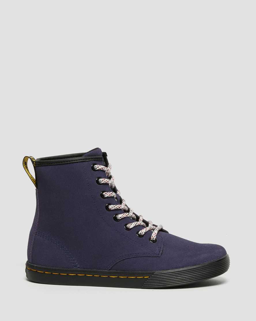 modré dámské ležérní boty dr. martens sheridan