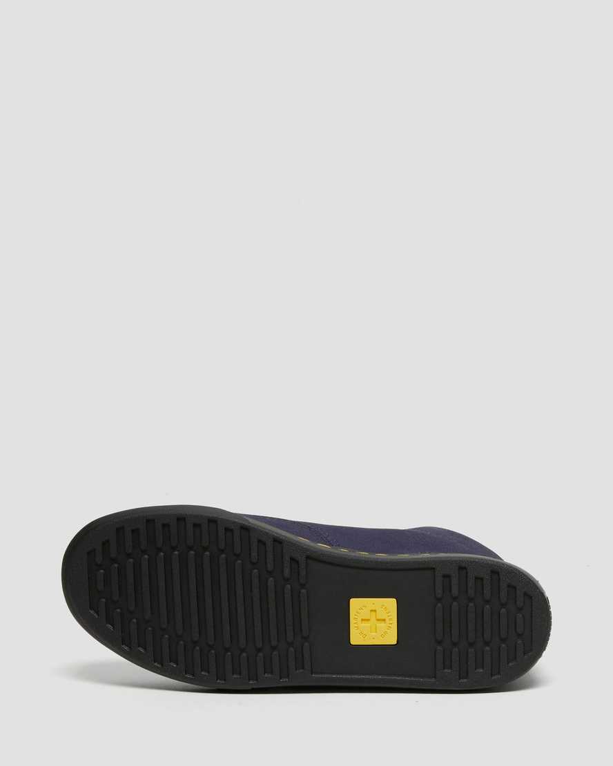 modré dámské ležérní boty dr. martens sheridan