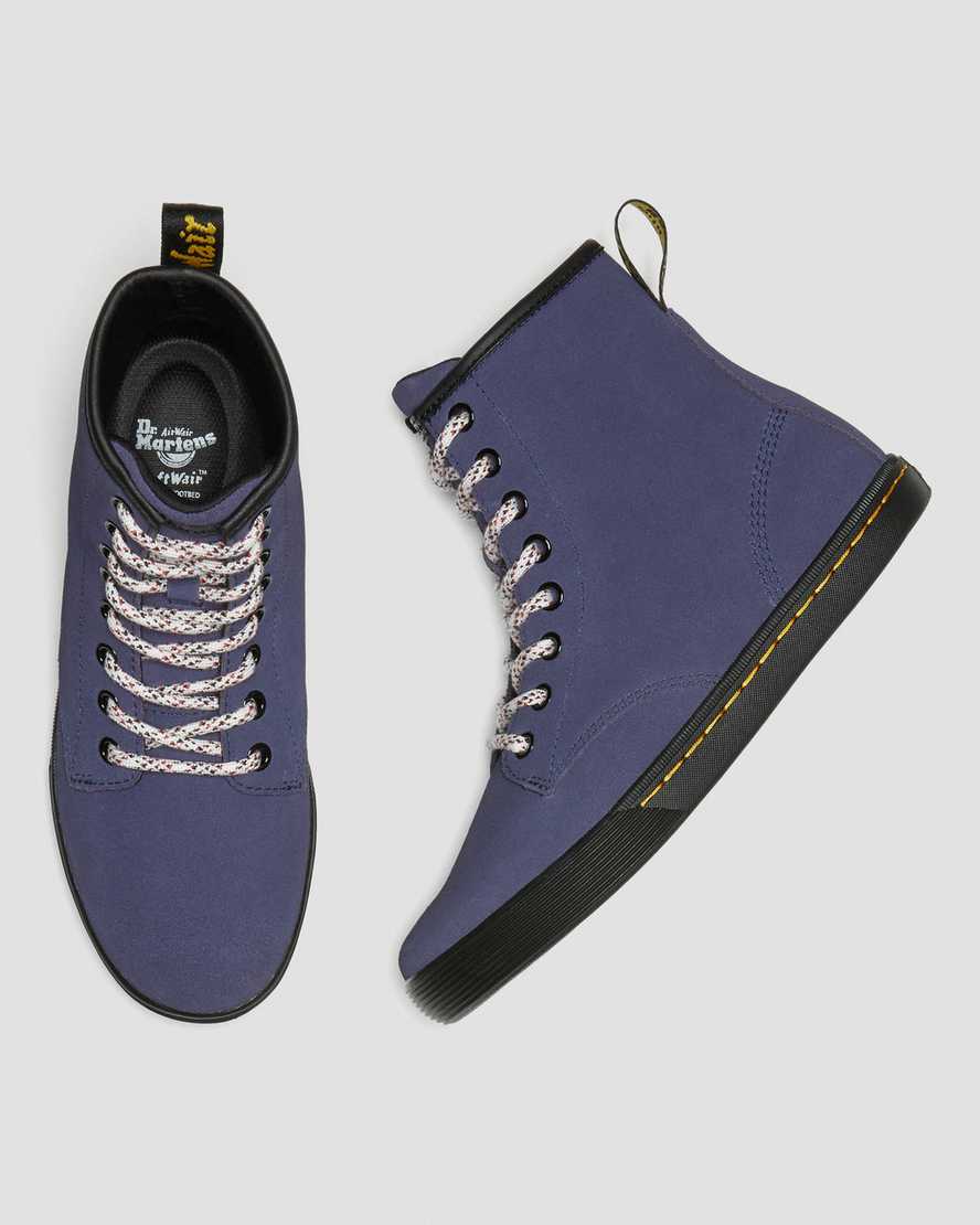 modré dámské ležérní boty dr. martens sheridan