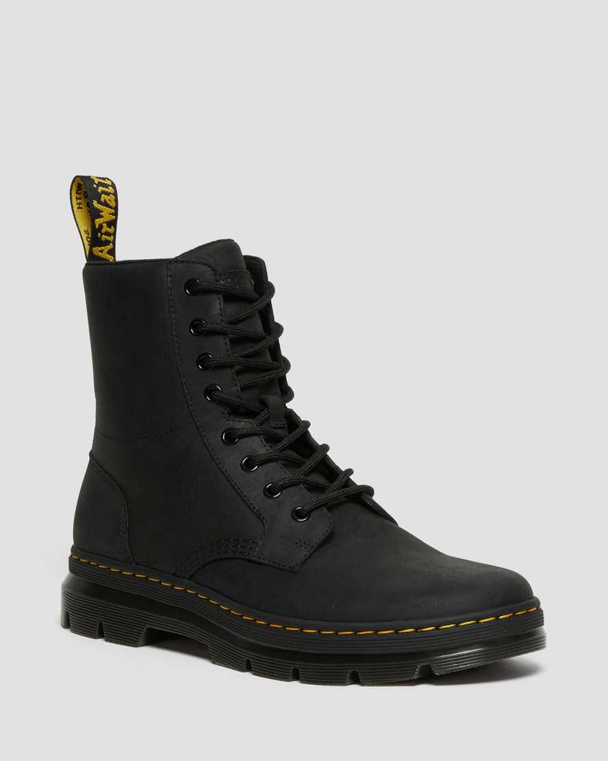 Černé dámské ležérní boty dr. martens combs