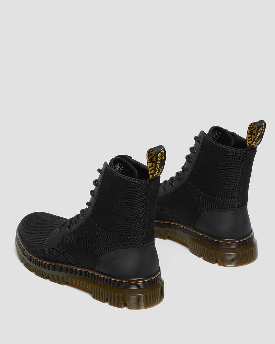 Černé dámské ležérní boty dr. martens combs poly