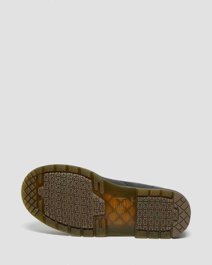 Černé dámské ležérní boty dr. martens 1460 s protiskluzovou ocelovou špičkou