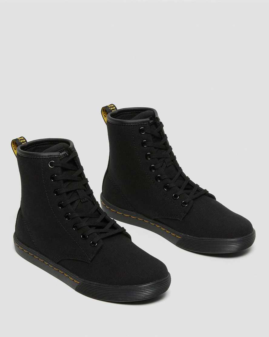 Černé dámské ležérní boty dr. martens sheridan