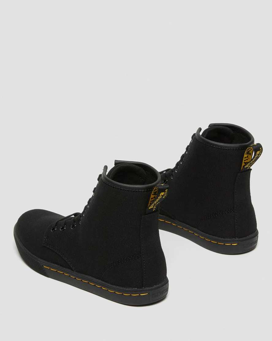 Černé dámské ležérní boty dr. martens sheridan
