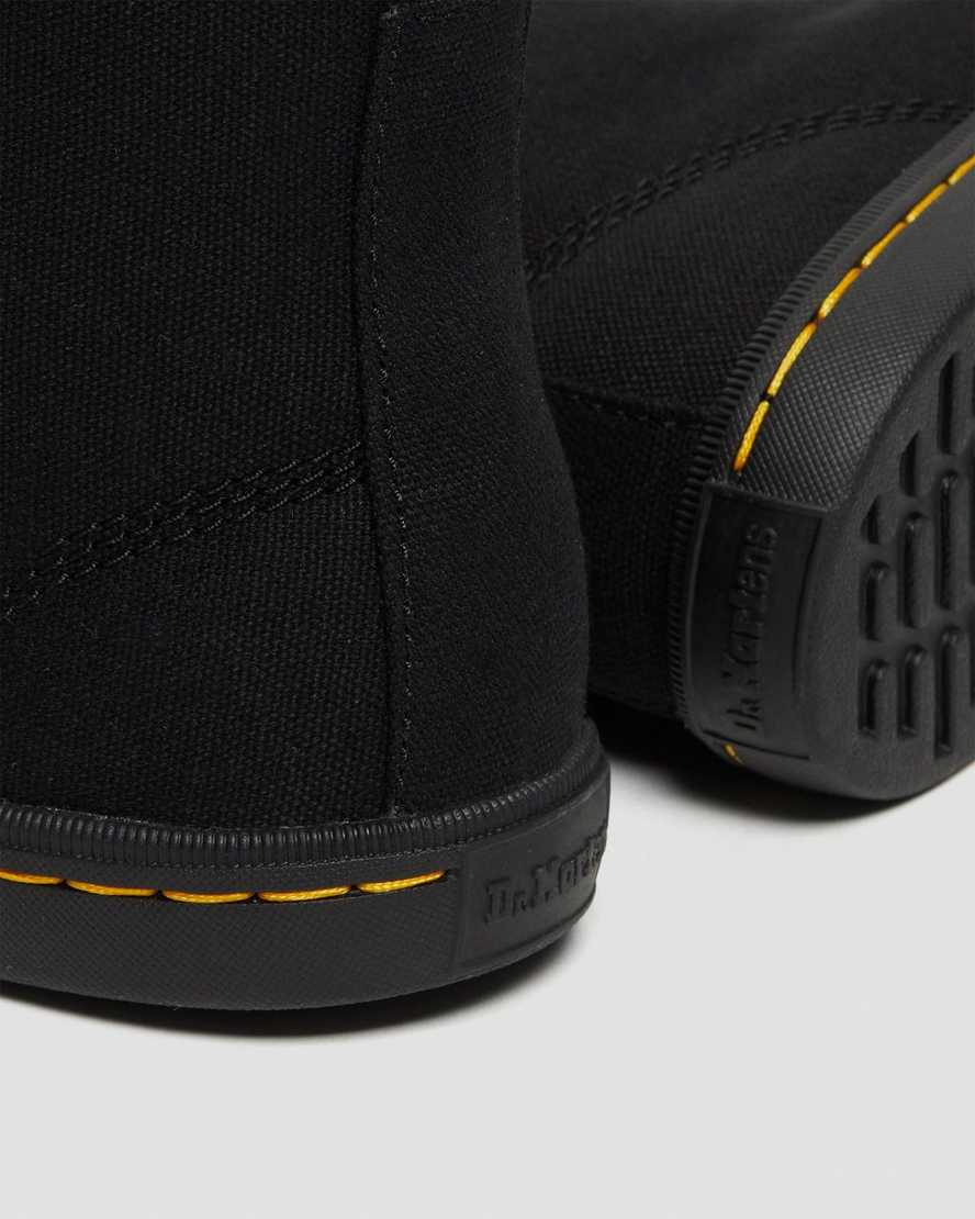 Černé dámské ležérní boty dr. martens sheridan
