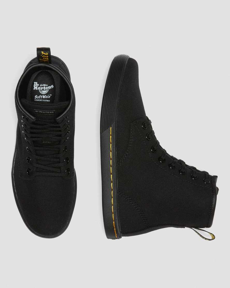 Černé dámské ležérní boty dr. martens sheridan