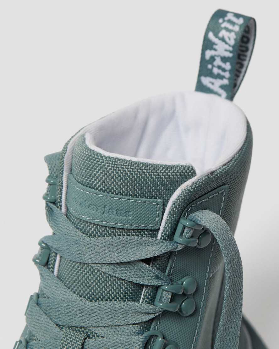 dámské volnočasové boty dr. martens combs poly v tyrkysové barvě