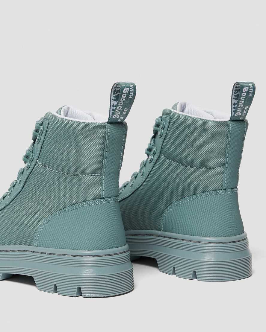 dámské volnočasové boty dr. martens combs poly v tyrkysové barvě
