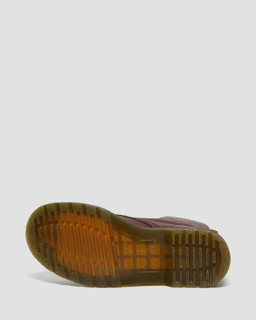 dámské volnočasové boty dr. martens 1460 pascal virginia v červené barvě