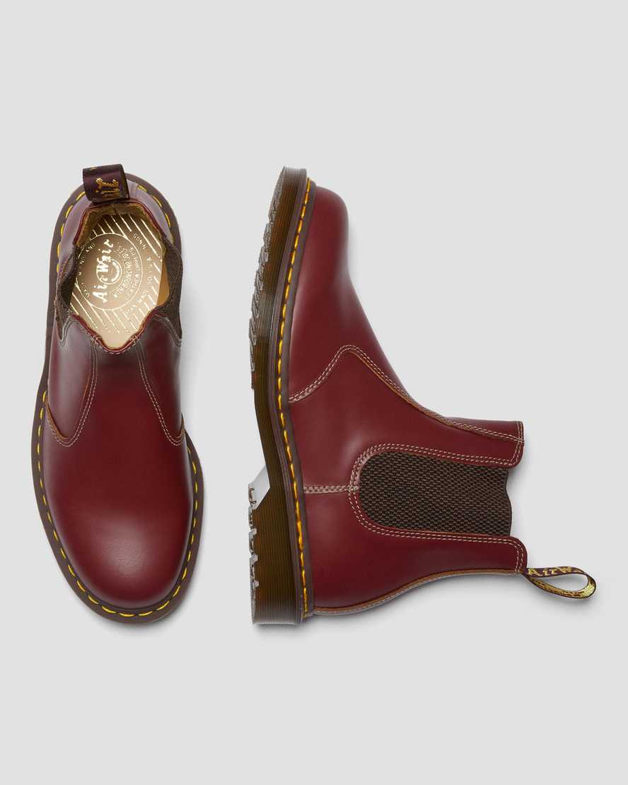 dámské chelsea boty dr. martens 2976 vintage made in england červené