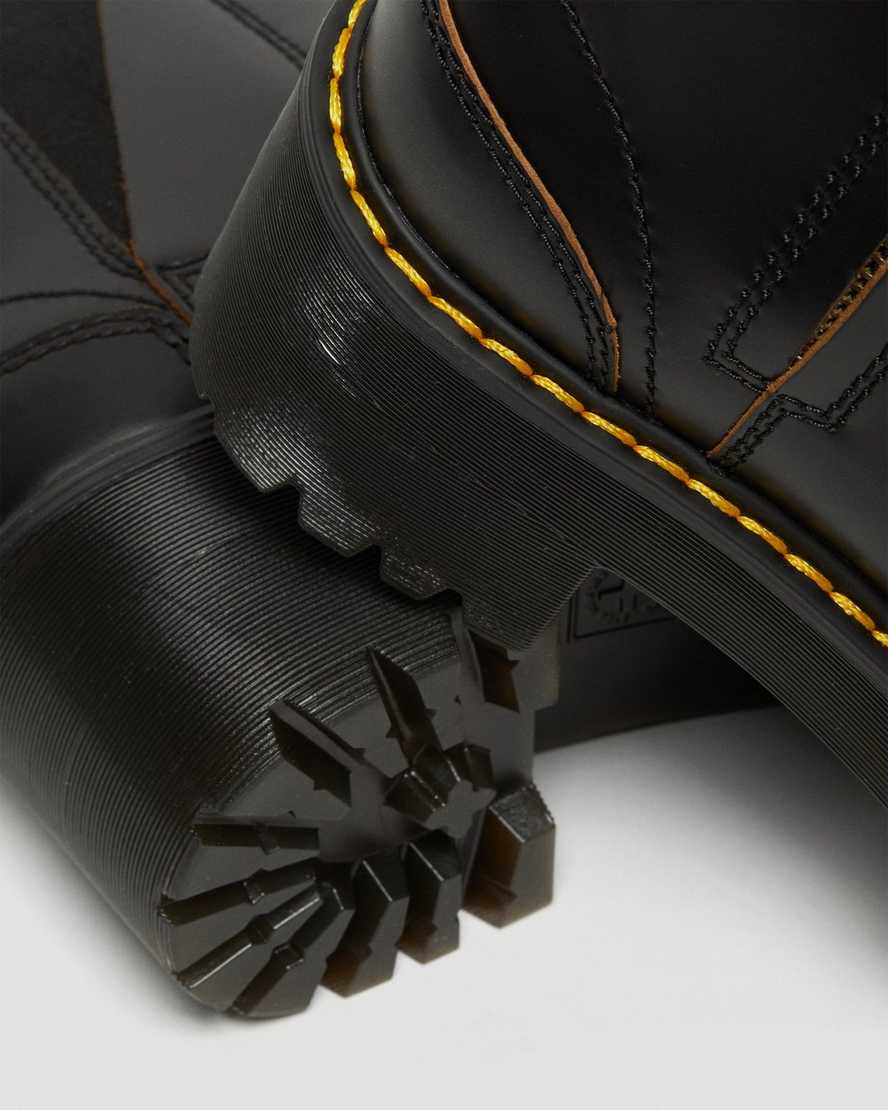 Černé dámské chelsea boty dr. martens rometty ii vintage smooth