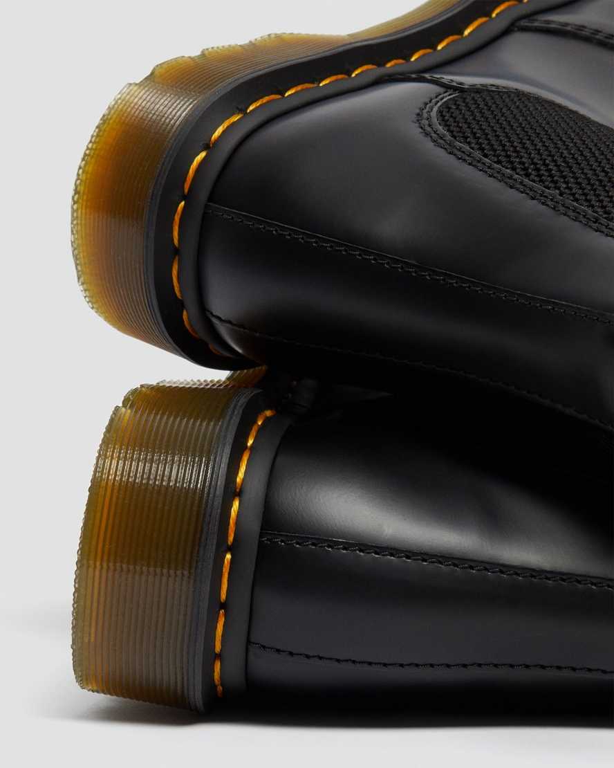 Černé dámské chelsea boty dr. martens 2976 smooth