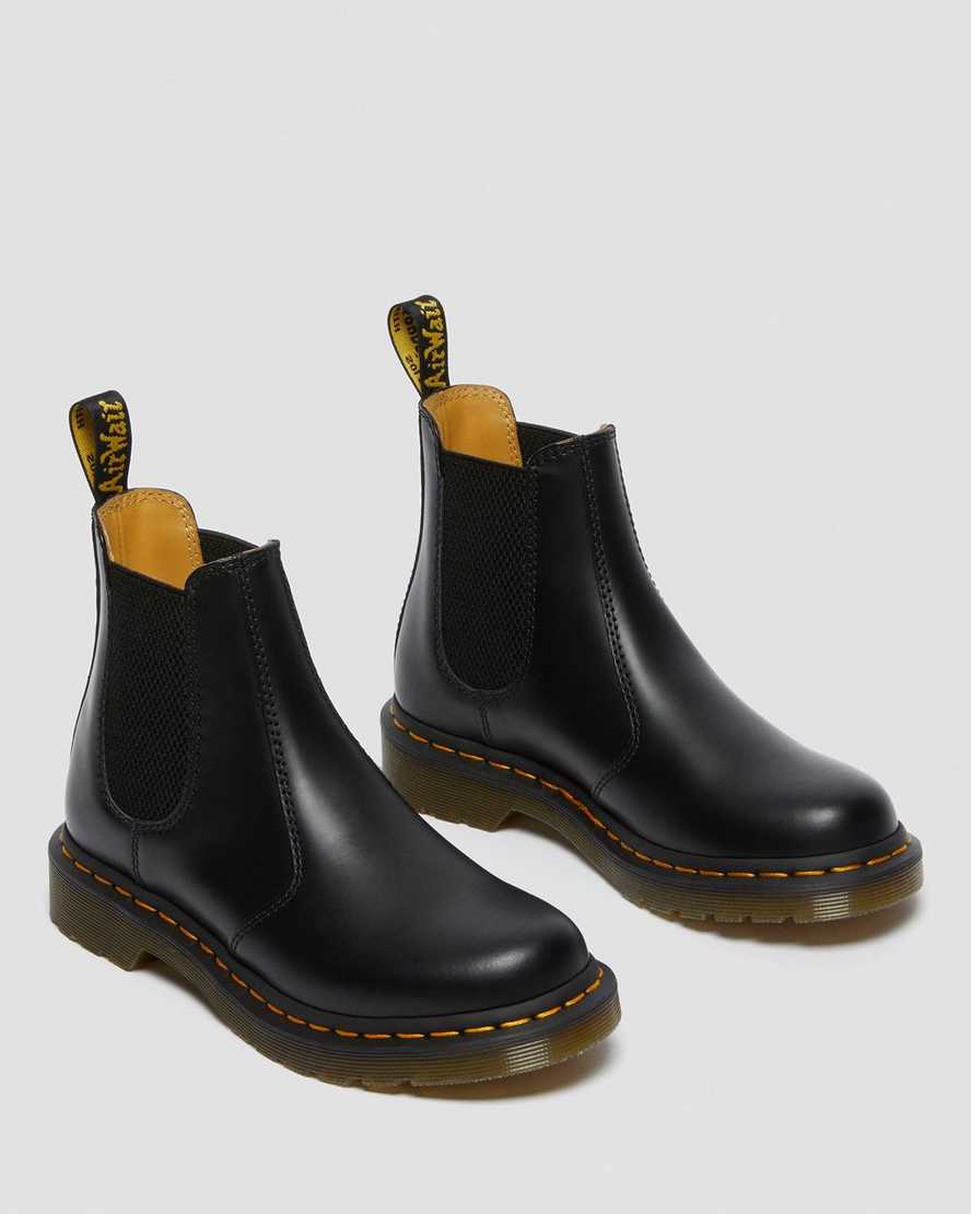 Černé dámské chelsea boty dr. martens 2976 smooth