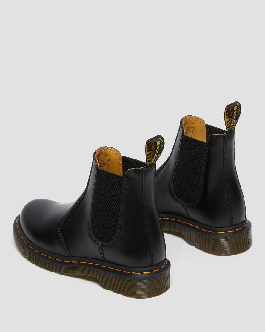 Černé dámské chelsea boty dr. martens 2976 smooth