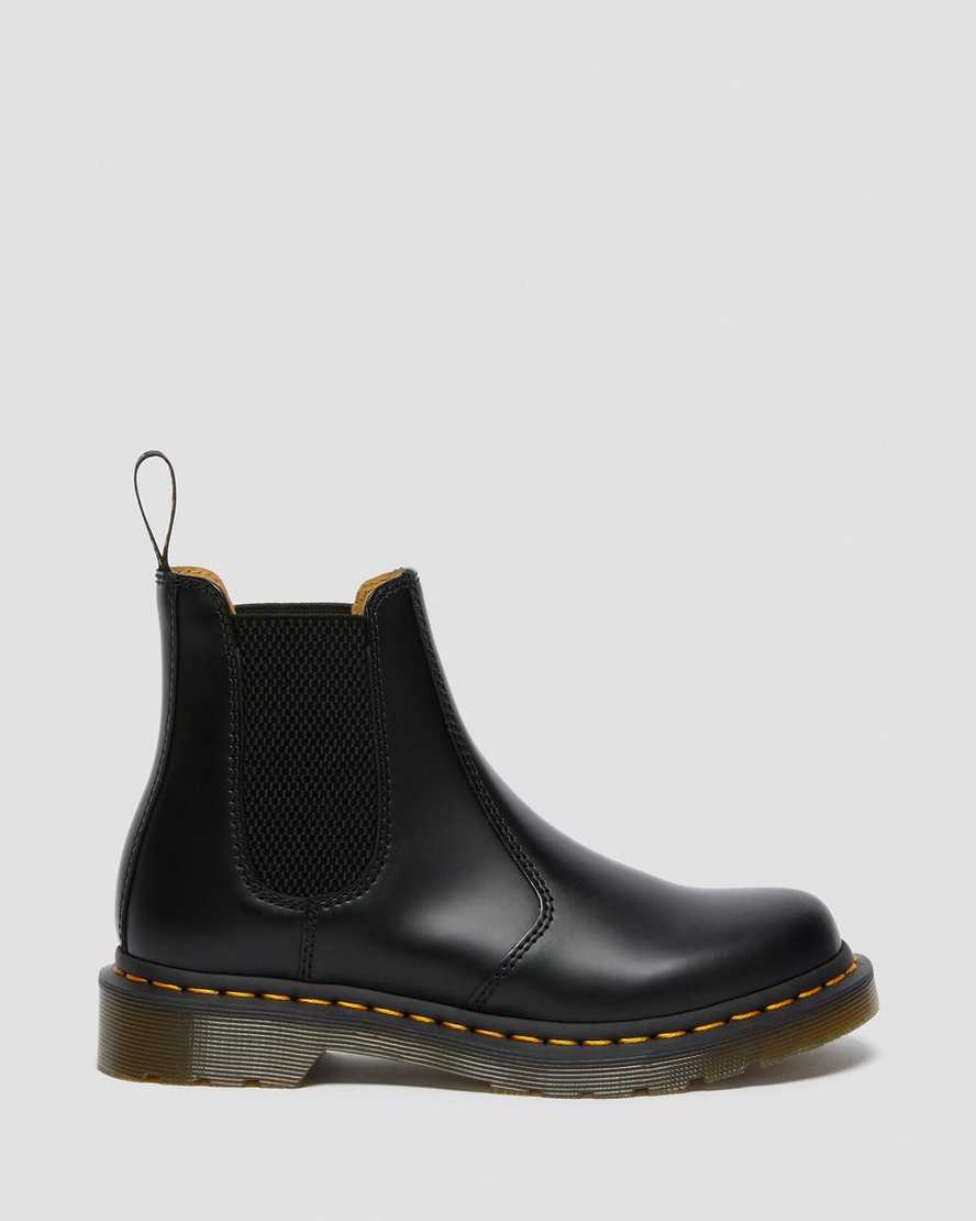 Černé dámské chelsea boty dr. martens 2976 smooth