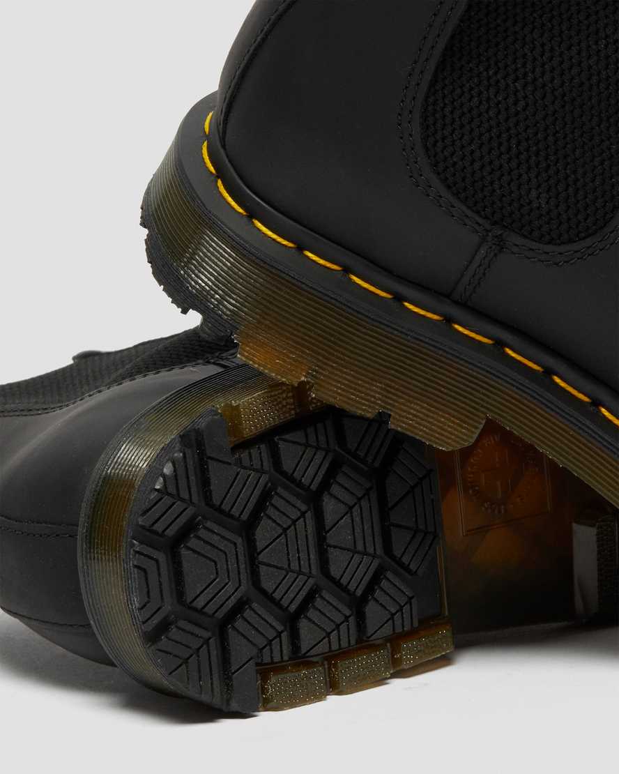 dámské boty dr. martens 2976 dms wintergrip chelsea v černé barvě