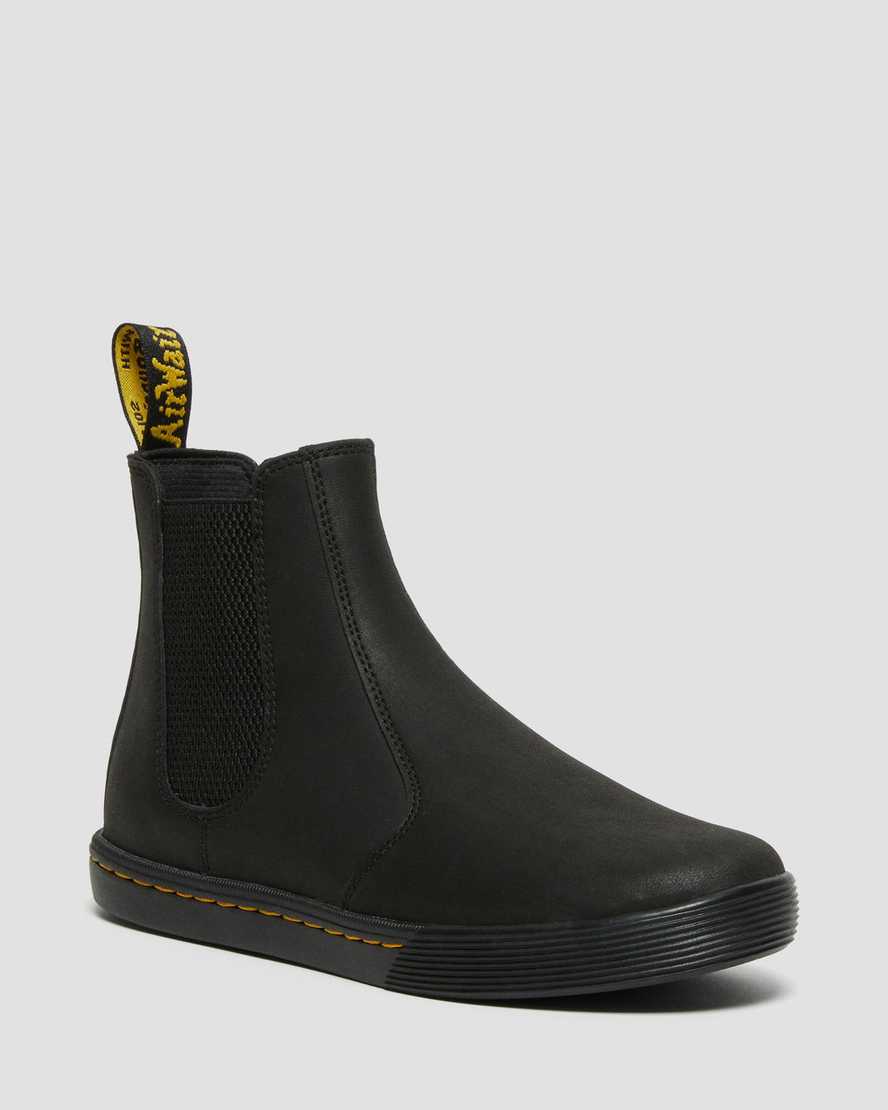 Černé dámské ležérní boty dr. martens makela chelsea