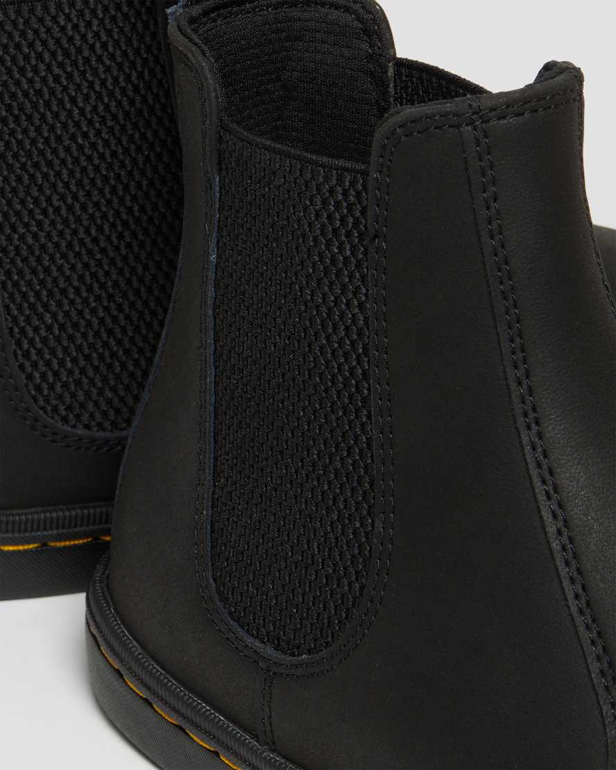 Černé dámské ležérní boty dr. martens makela chelsea