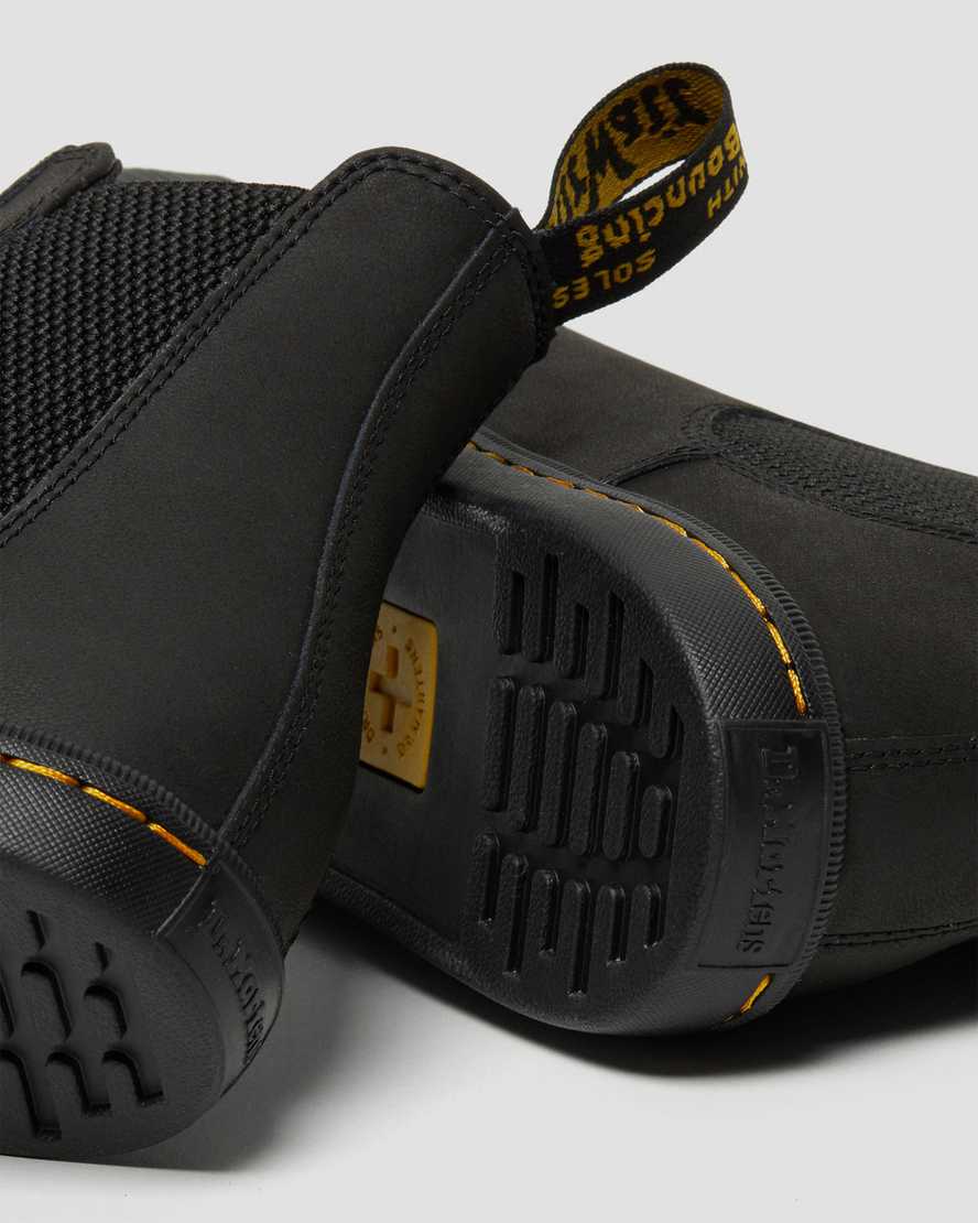 Černé dámské ležérní boty dr. martens makela chelsea