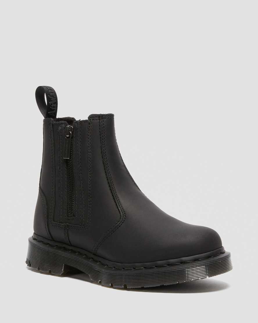 dámské boty dr. martens 2976 dms wintergrip zip v černé barvě