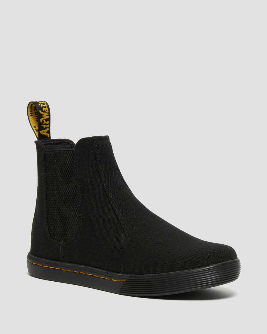 Černé dámské ležérní boty dr. martens makela chelsea
