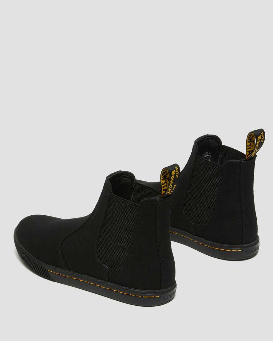 Černé dámské ležérní boty dr. martens makela chelsea