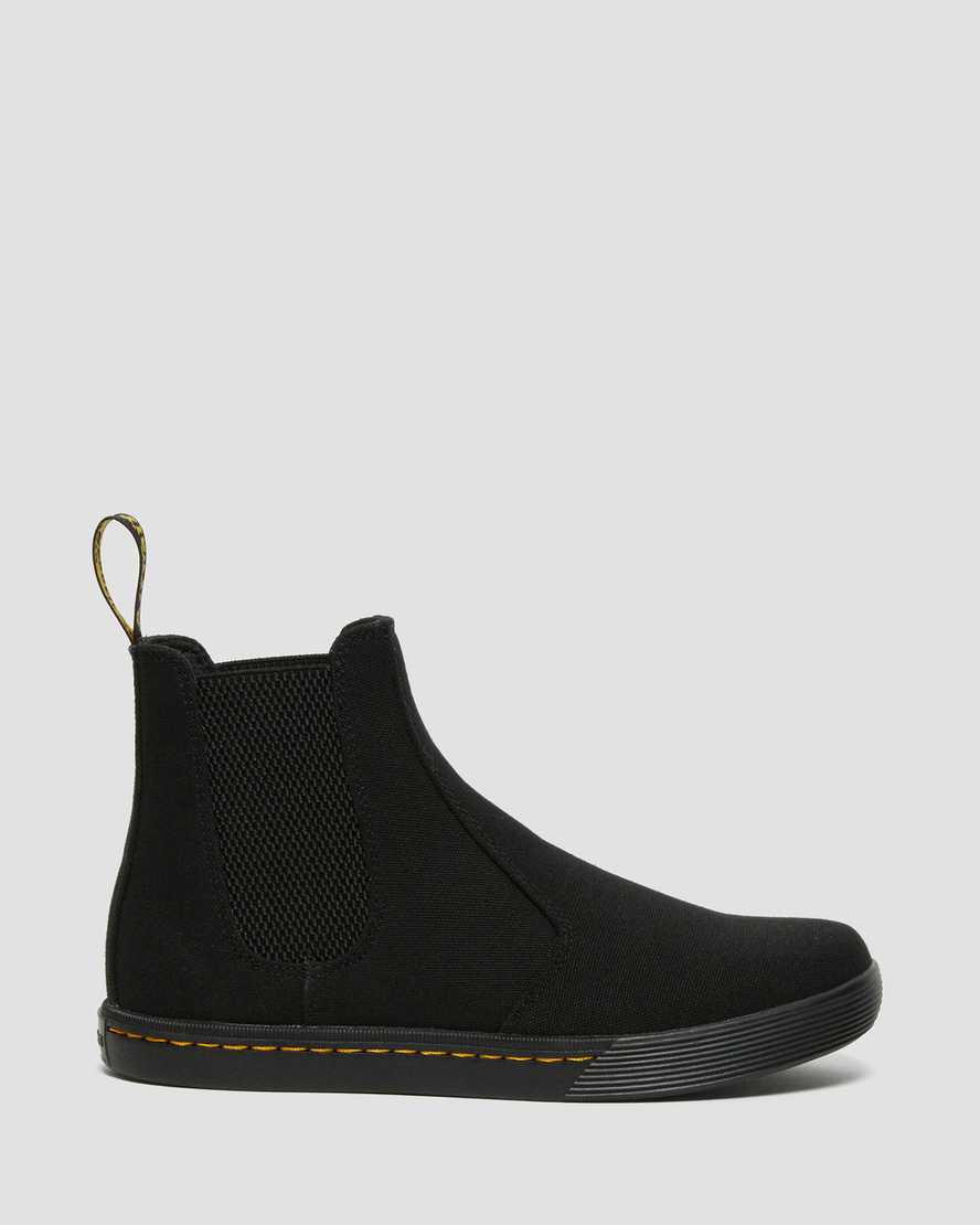 Černé dámské ležérní boty dr. martens makela chelsea